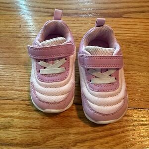 Carter's Pink and White Toddler Sneakers Size 3‎